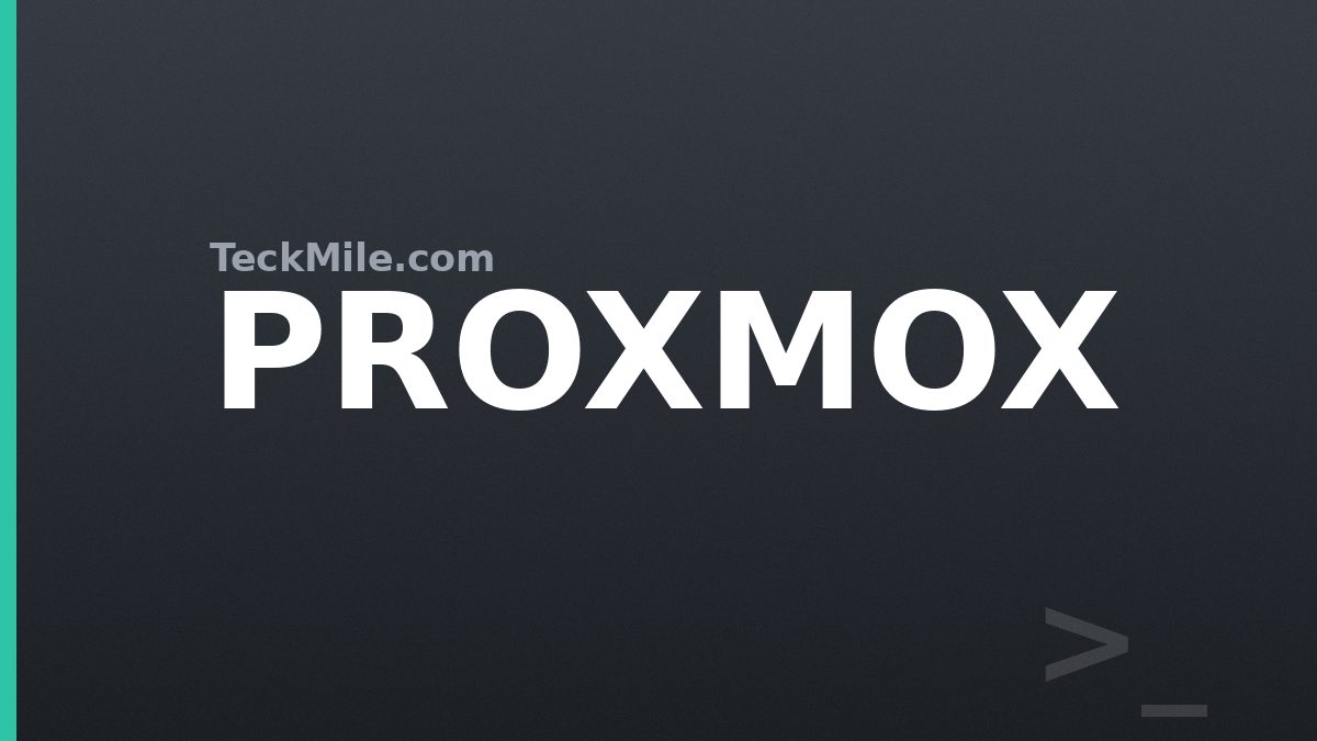 Upgrading Proxmox 8 to Proxmox 9